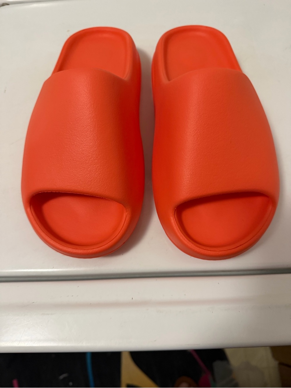 Yeezy Orange Slide Sandals